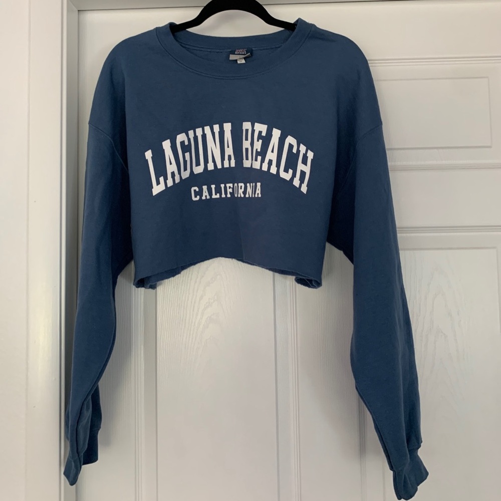 Cropped sweatshirt